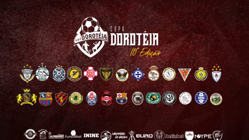 Definidos os grupos da Copa Doroteia 2021